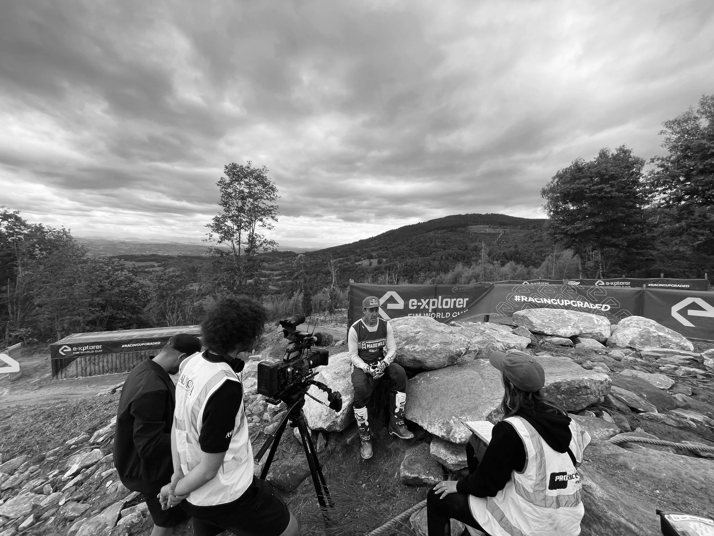 Outdoor mountain shoot